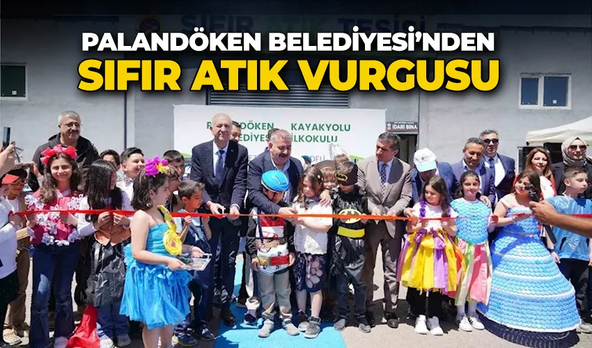 Palandöken Belediyesi’nden sıfır atık vurgusu