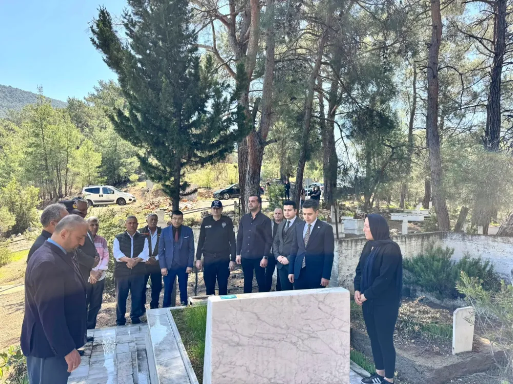 Karacasu şehidini unutmadı