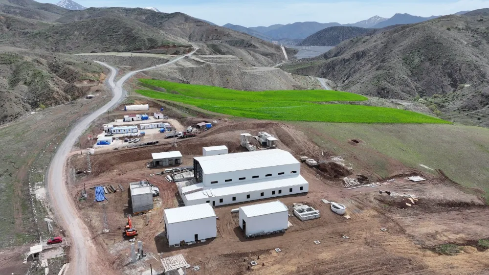 Elazığ’da içme suyu arıtma tesisinde çalışmalar sürüyor