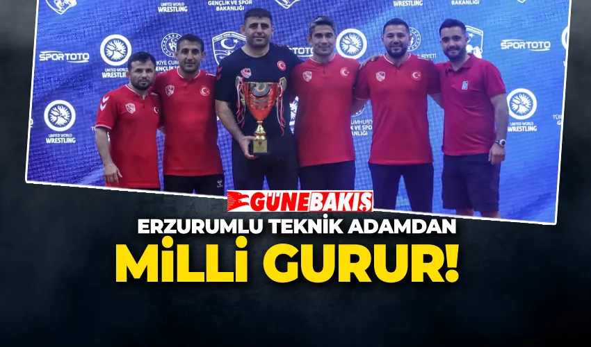 ERZURUMLU TEKNİK ADAMDAN MİLLİ GURUR!