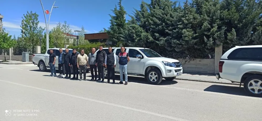 Van’da inci kefali av yasağı için 18 araç kiralandı