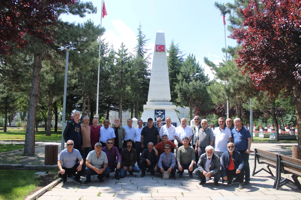 40 yıllık asker arkadaşları Kayseri