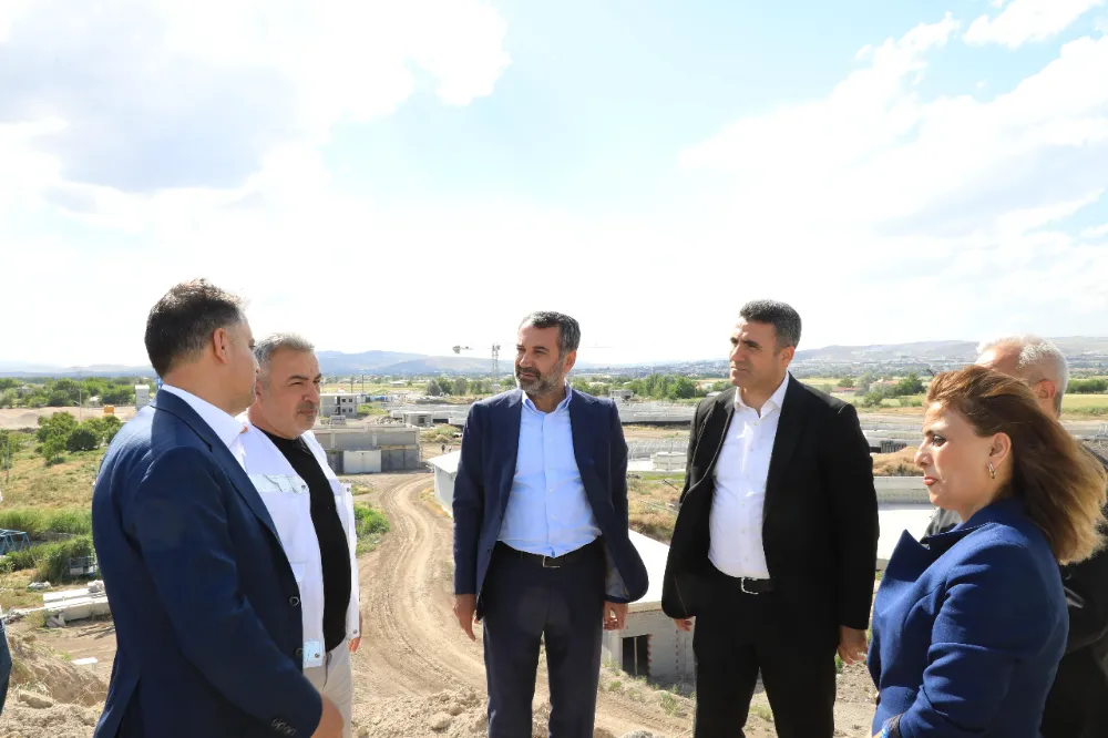 Başkan Şerifoğulları, İleri Biyolojik Atık Su Arıtma Tesisi’nde incelemelerde bulundu
