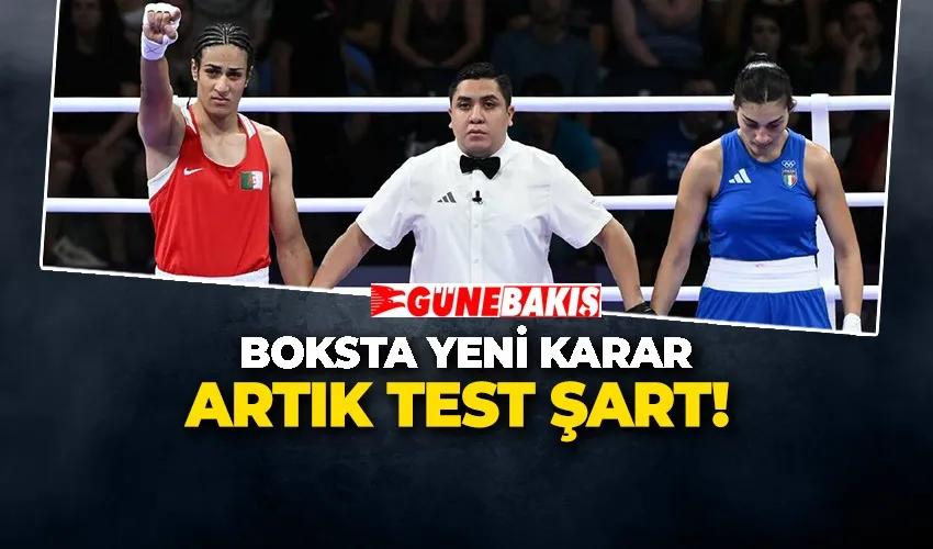 BOKSTA YENİ KARAR: ARTIK TEST ŞART! 