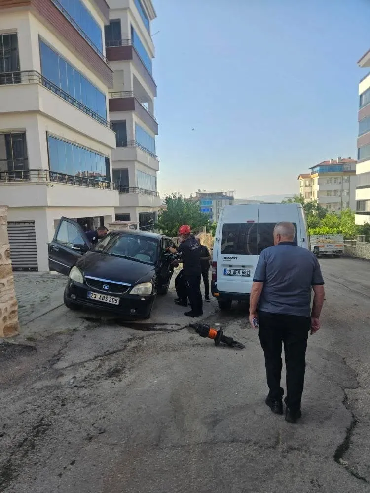 Elazığ’da trafik kazası