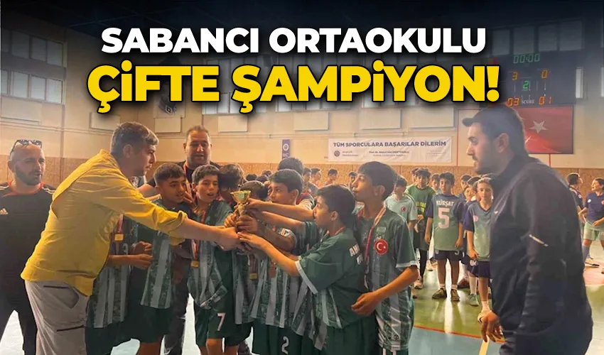 Sabancı çifte şampiyon