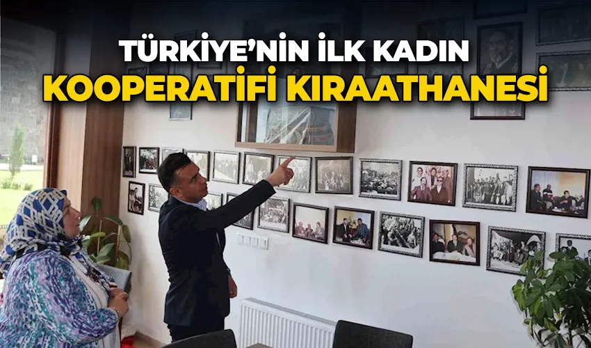 Türkiye’nin ilk kadın kooperatifi kıraathanesi