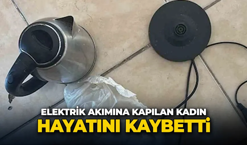 Elektrik akımına kapılan kadın hayatını kaybetti