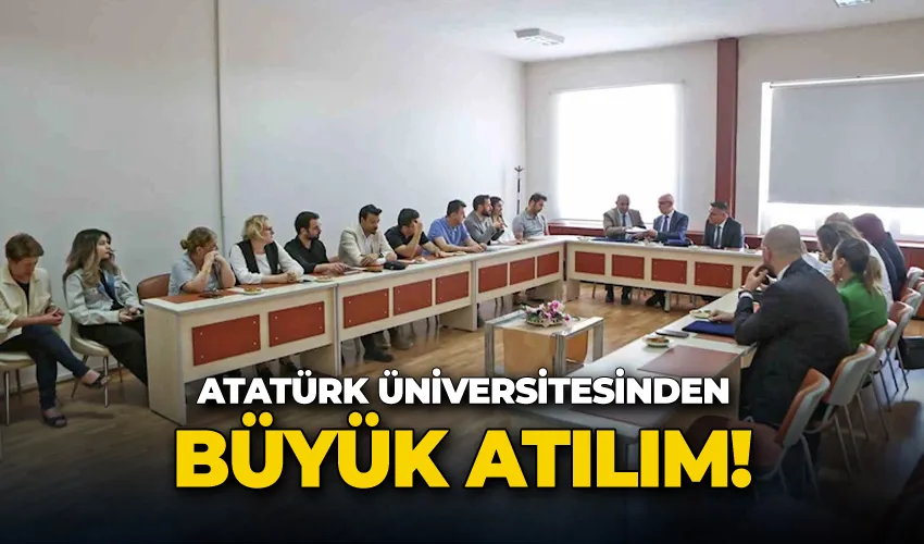 Atatürk Üniversitesinde disiplinlerarası eğitim için yeni protokoller hayata geçiyor