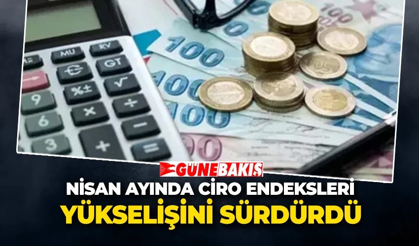 Nisan Ayında Ciro Endeksleri Yükselişini Sürdürdü