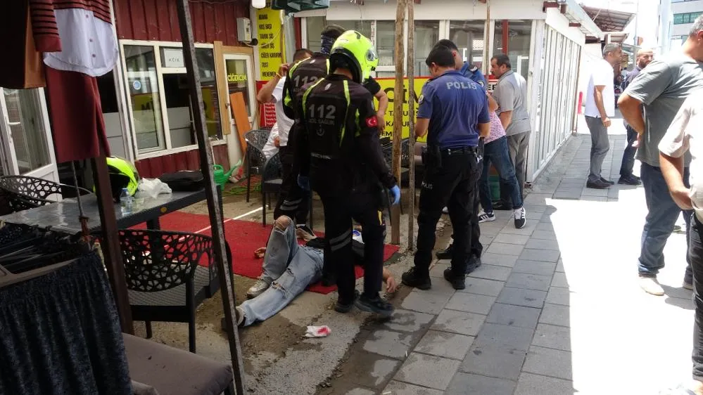 Şantiye işçileri arasında taşlı, demir sopalı kavga