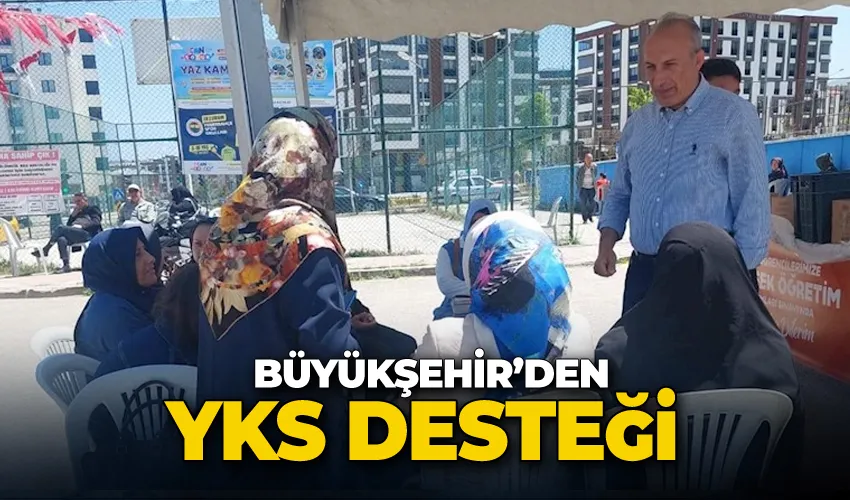 Büyükşehir’den YKS desteği
