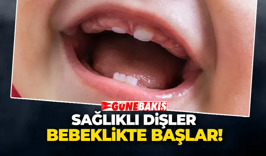 Sağlıklı Dişler Bebeklikte Başlar!