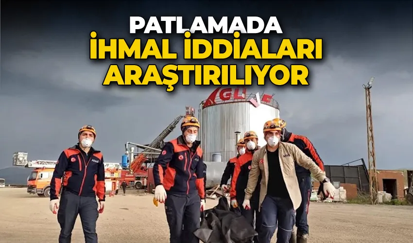 Patlamada ihmal iddiaları araştırılıyor