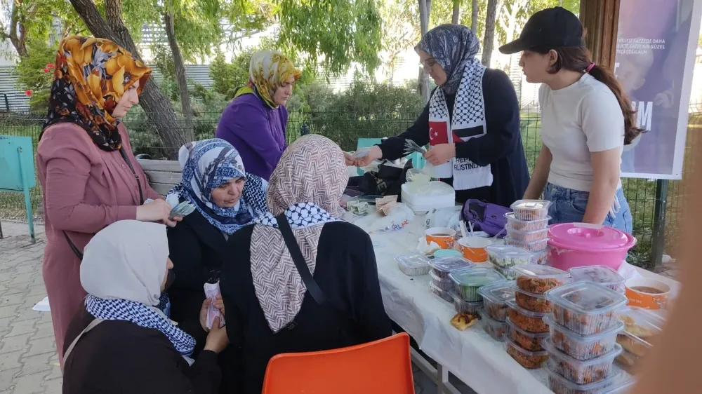 Vanlı kadınlardan Gazze için 