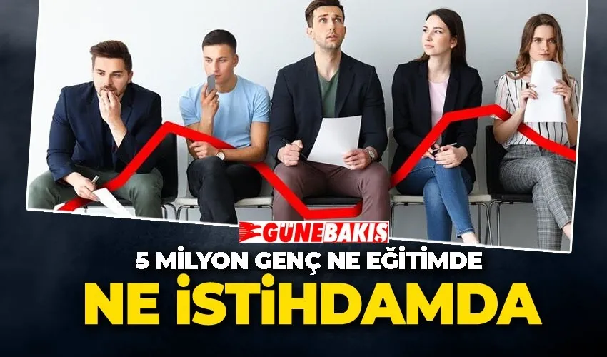  5 Milyon Genç Ne Eğitimde Ne İstihdamda