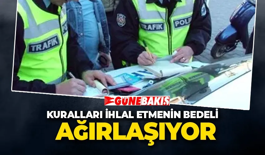 Trafikte Yeni Dönem: Kuralları İhlal Etmenin Bedeli Ağırlaşıyor