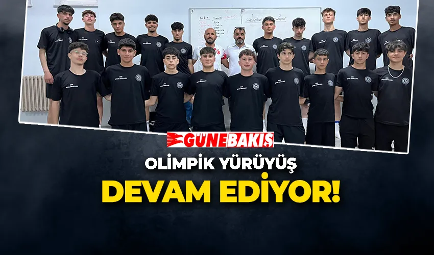 OLİMPİK YÜRÜYÜŞ DEVAM EDİYOR!