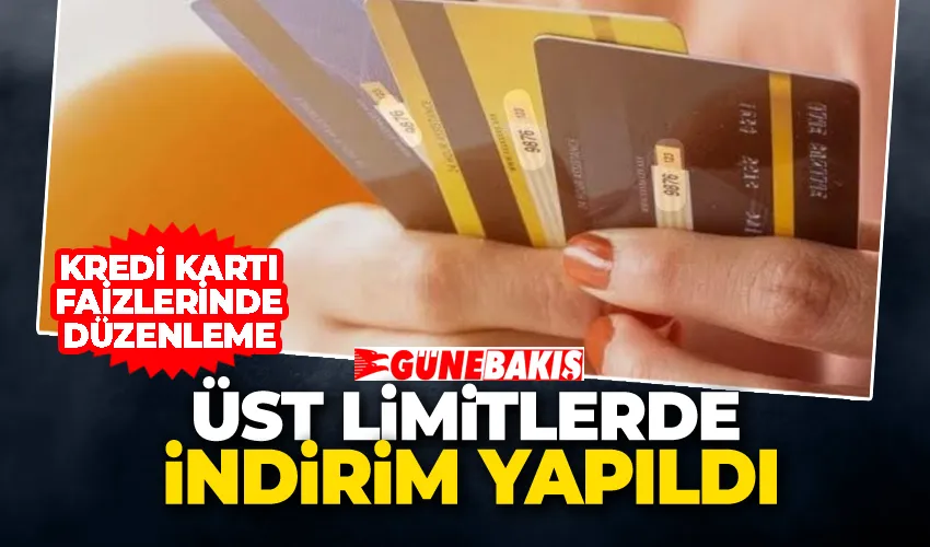 Kredi Kartı Faizlerinde Düzenleme