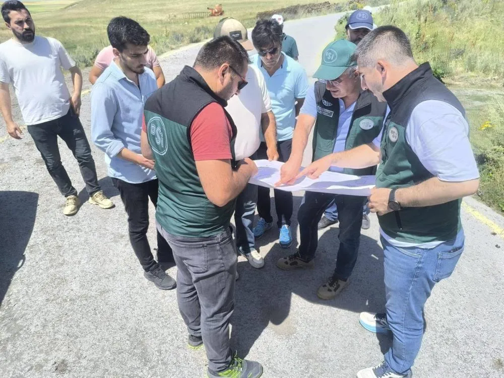 DSİ Bölge Müdürü Kotan, yürütülen çalışmaları yerinde gördü