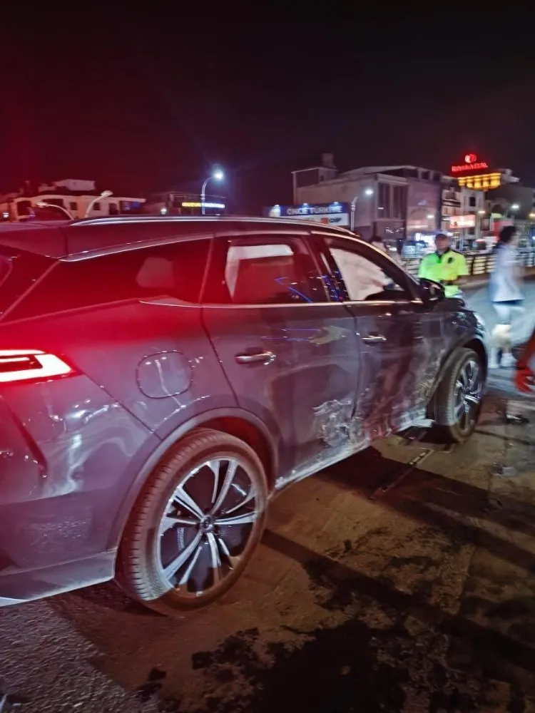 Elazığ’da trafik kazası: 1 yaralı