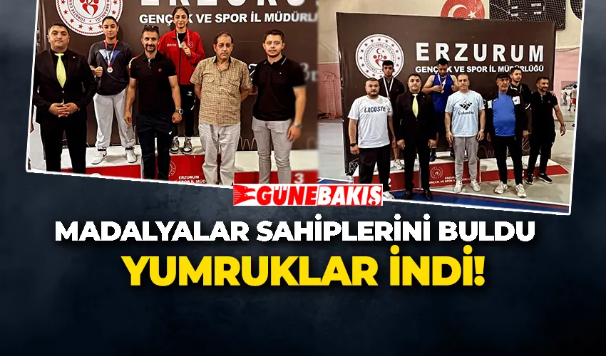 YUMRUKLAR İNDİ! MADALYALAR SAHİPLERİNİ BULDU