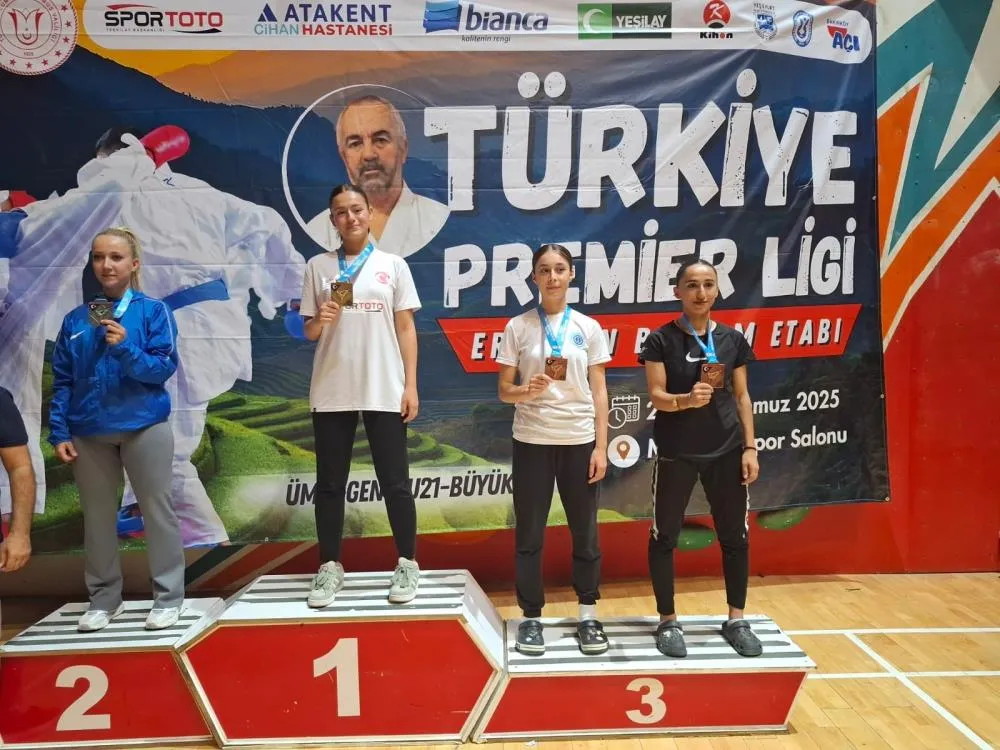 DBB sporcusu Türkiye üçüncüsü oldu