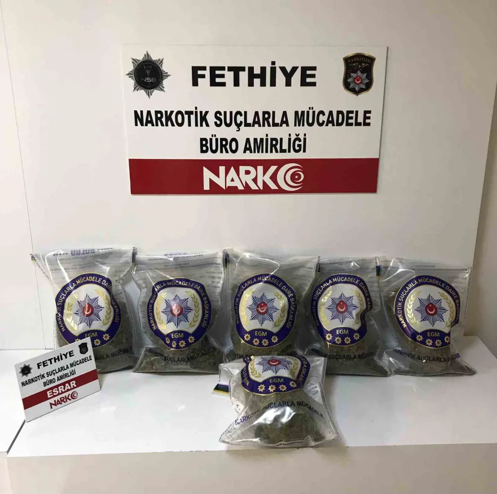 Fethiye’de uyuşturucu operasyonu: 3 tutuklama