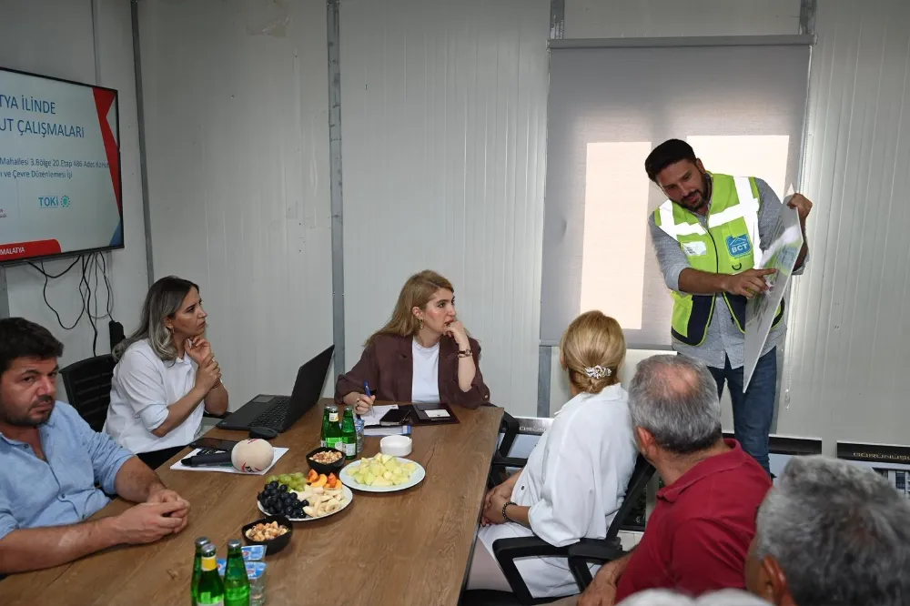 Milletvekili Ölmeztoprak TOKİ şantiyesi ve örnek daireyi inceledi