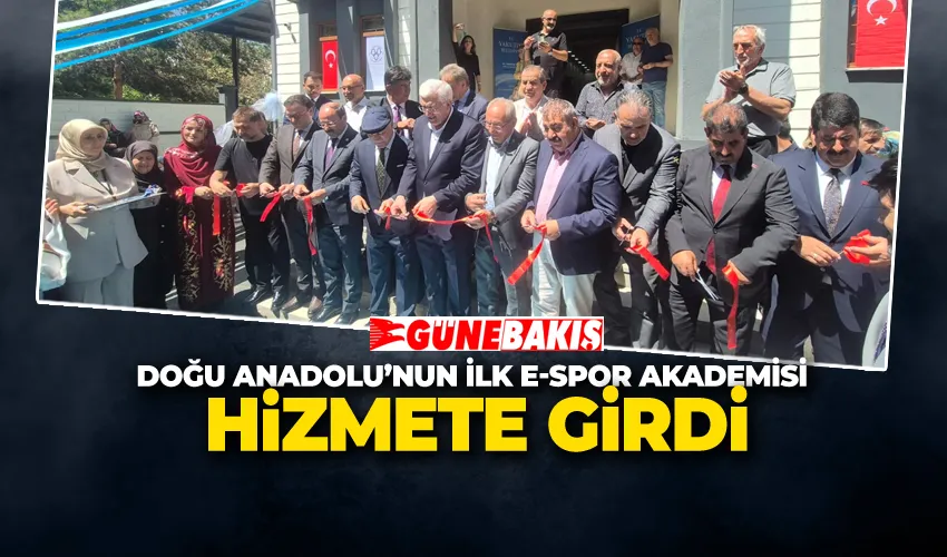 DOĞU ANADOLU’NUN İLK E-SPOR AKADEMİSİ HİZMETE GİRDİ: YAKUTİYE’DE ÇİFTE AÇILIŞ
