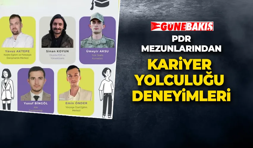 PDR Mezunlarından Kariyer Yolculuğu Deneyimleri
