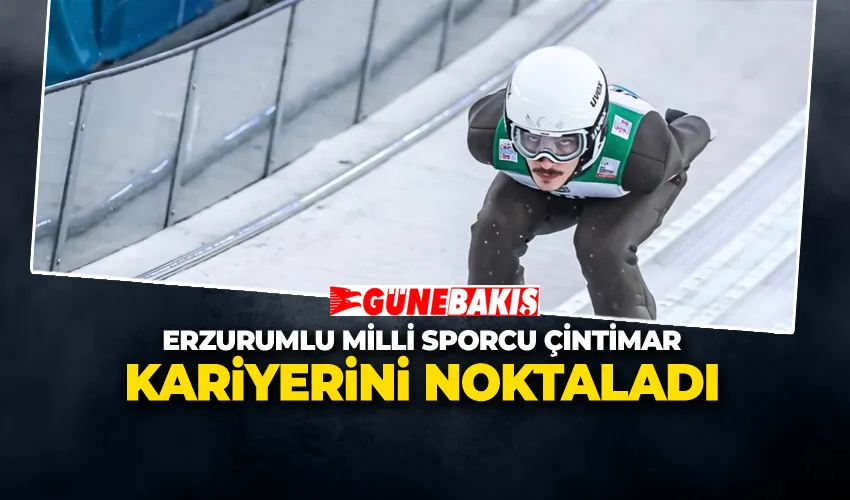 ERZURUMLU MİLLİ SPORCU ÇİNTİMAR KARİYERİNİ NOKTALADI