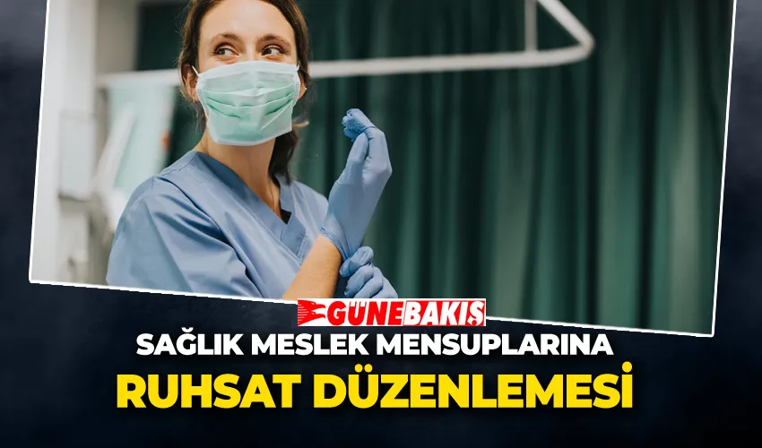 Sağlık Meslek Mensuplarına Ruhsat Düzenlemesi
