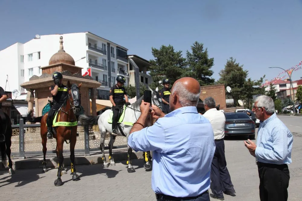 Atlı polisler tarihi ilçe Ahlat