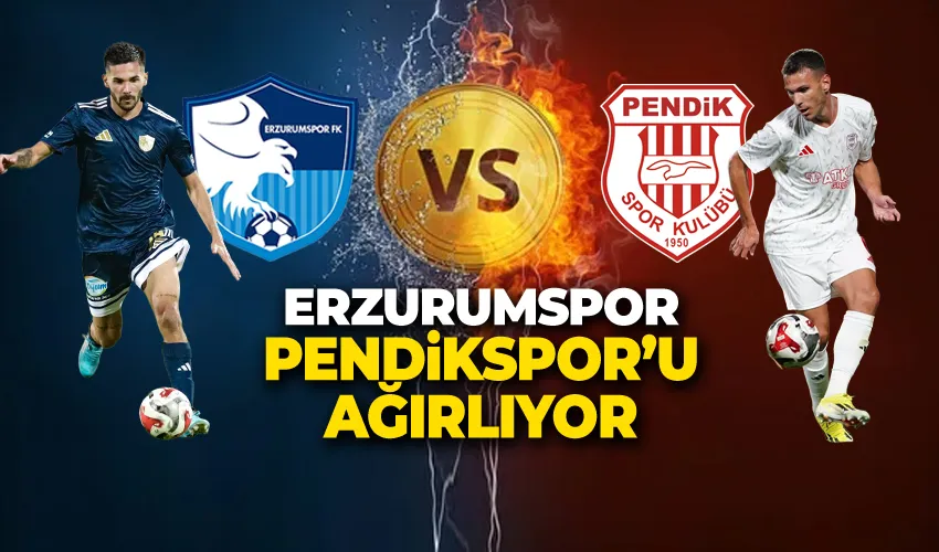 Erzurumspor Pendikspor’u Ağırlıyor