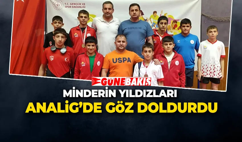 MİNDERİN YILDIZLARI ANALİG’DE GÖZ DOLDURDU