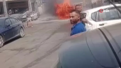 Jaguar’ın elektrikli arabası kendi kendine yandı