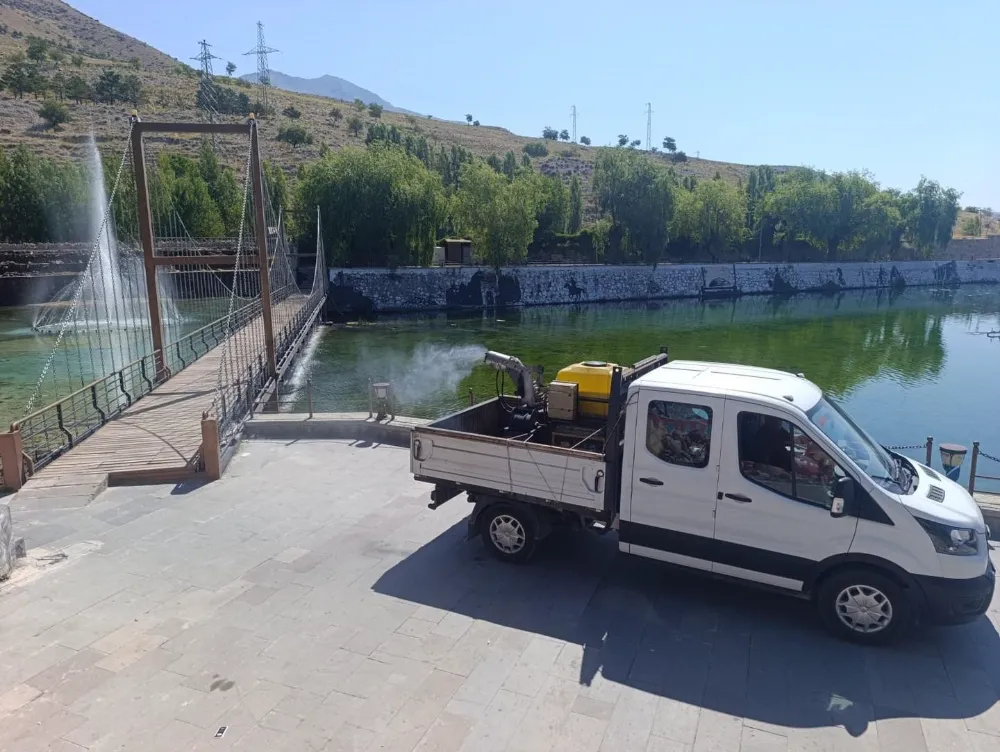 Erzincan’da ilaçlama ekipleri iş başında