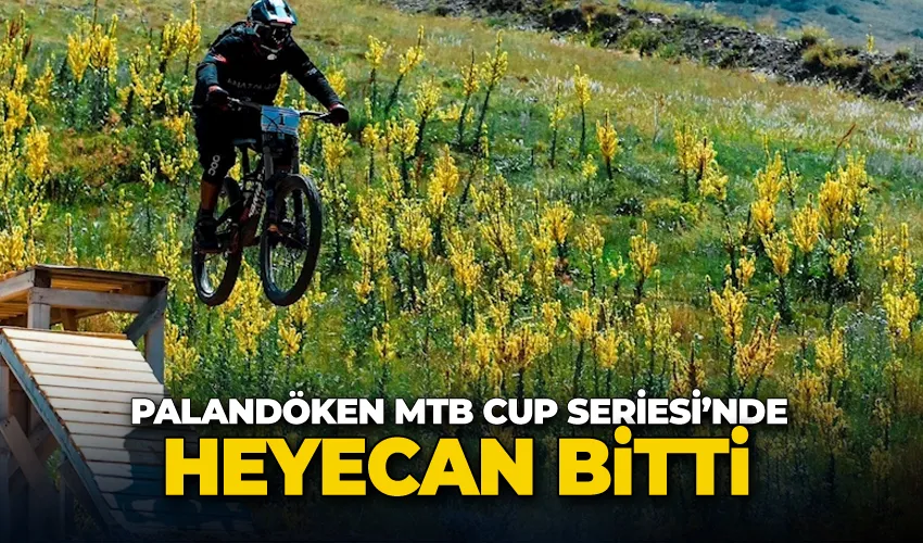 Palandöken MTB Cup Seriesi’nde heyecan bitti