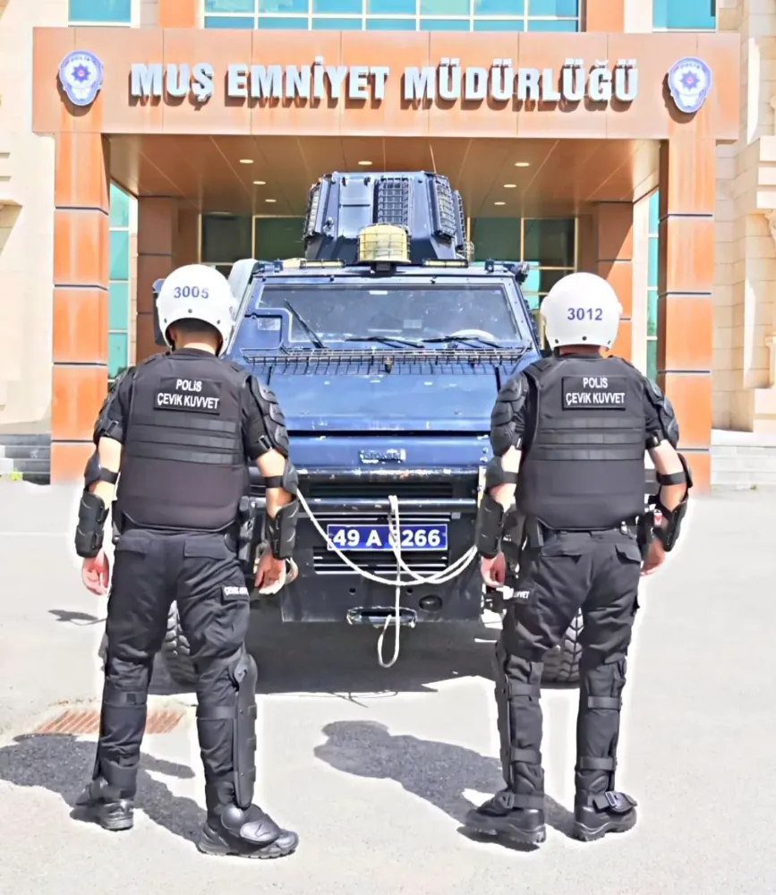 Muş polisinden suça geçit yok