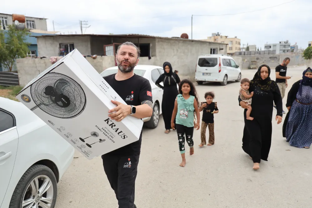 Adana sıcağında serinleten hediye: Vantilatör