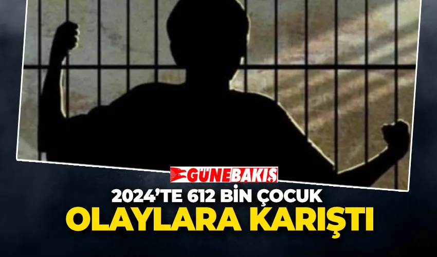 Güvenlik Birimlerine Gelen Çocuk Sayısında Artış: 2024’te 612 Bin Çocuk Olaylara Karıştı