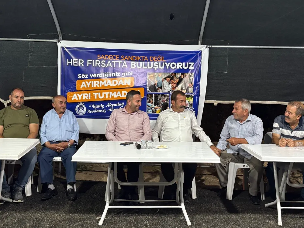 Başkan Ulutaş, Kültür Mahallesi’nde vatandaşlarla buluştu