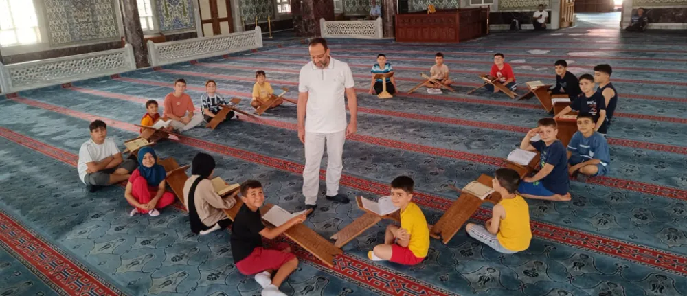 Elazığ’da yaz Kur’an kursları etkinlikleri sürüyor