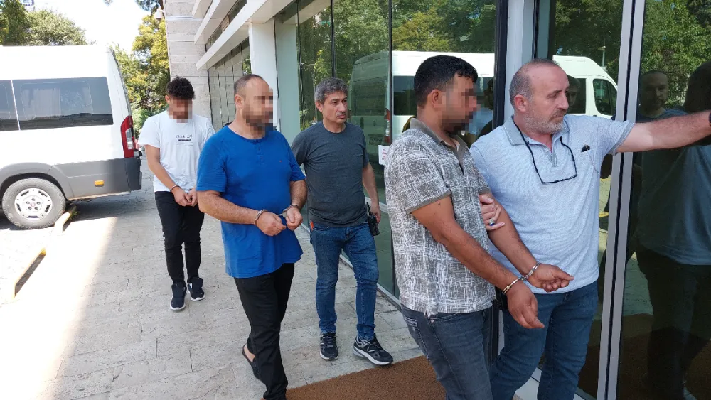 Samsun merkezli nitelikli dolandırıcılık operasyonunda gözaltı 16
