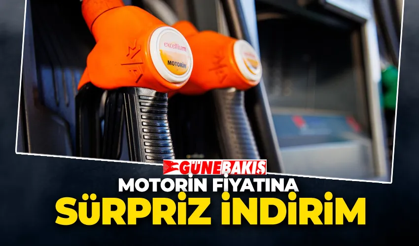 Motorin Fiyatına Sürpriz İndirim