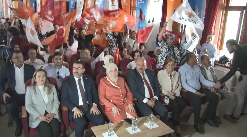 AK Parti Genel Merkez Kadın Kolları Başkanı Karsta konuştu