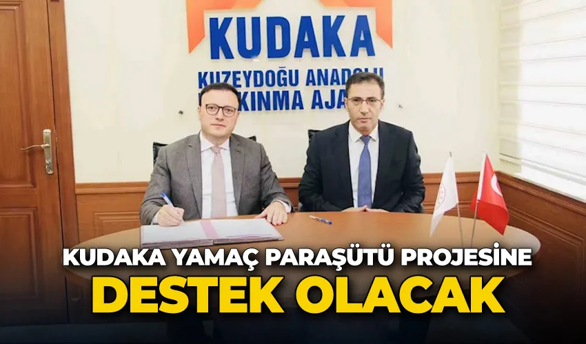 KUDAKA yamaç paraşütü projesine destek olacak