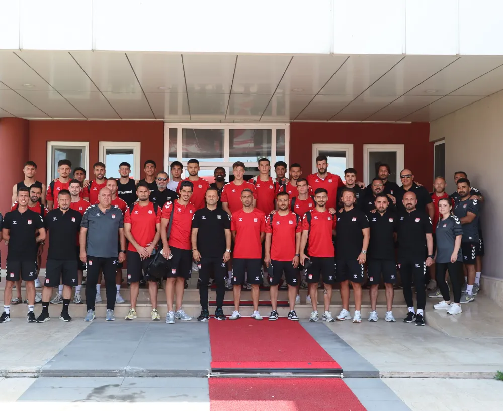 Sivasspor kafilesi Erzurum