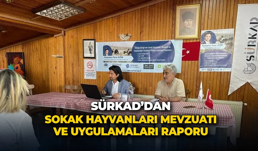 SÜRKAD’dan sokak hayvanları mevzuatı ve uygulamaları raporu